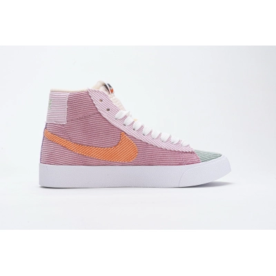 Nike Blazer Mid 77 VNTG Green Burgundy Orange   CT0715-683 02