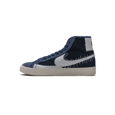 Nike SB Zoom Blazer Mid Sashiko Mystic Navy  CT0715-400 01