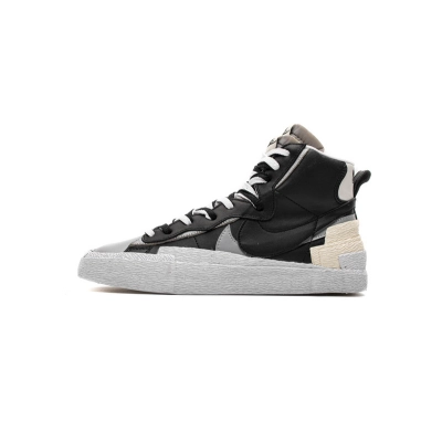 Nike Blazer Mid sacai Black Grey  BV0072-002 01