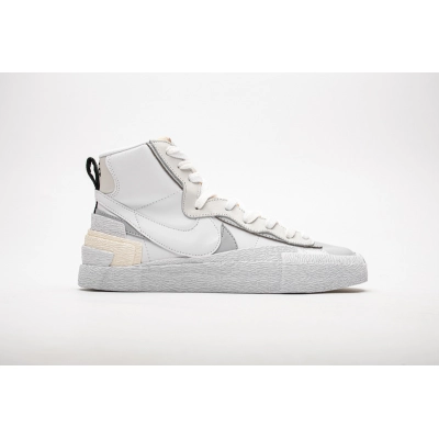 Nike Blazer Mid sacai White Grey  BV0072-100 02