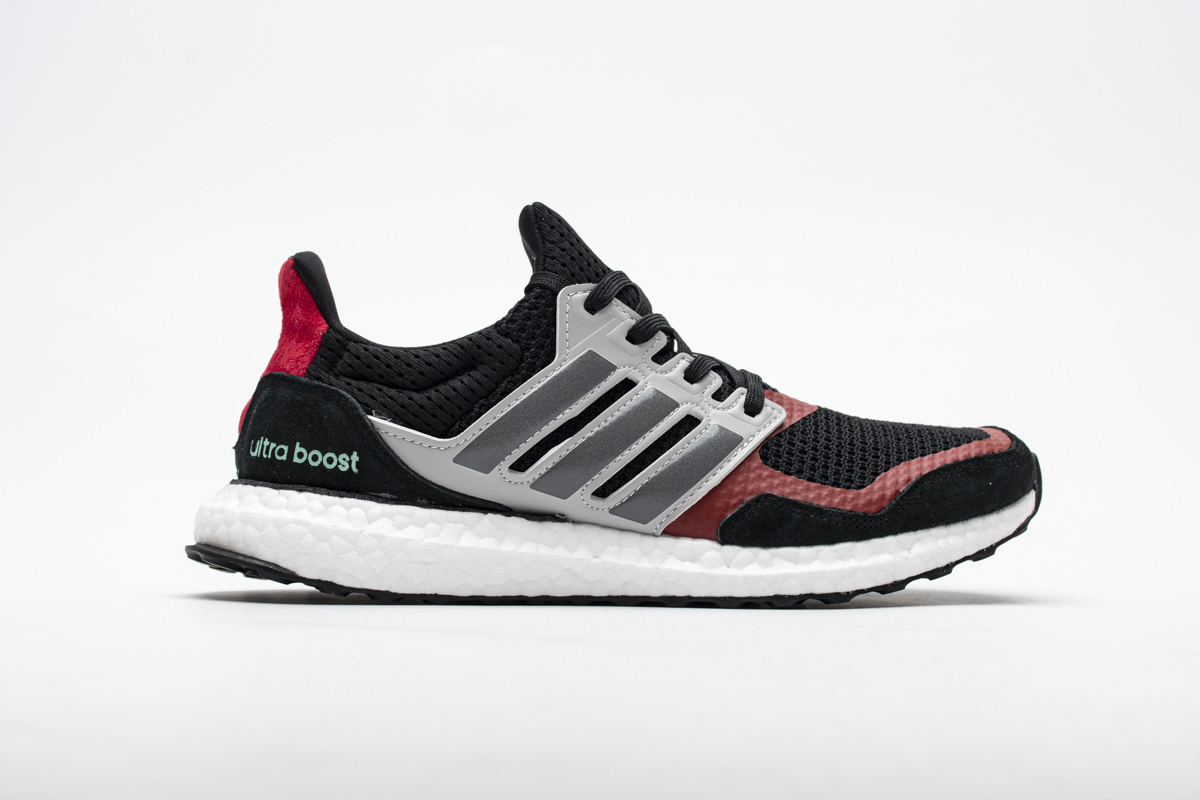 Adidas Ultra Boost S&L Black Grey Power Red