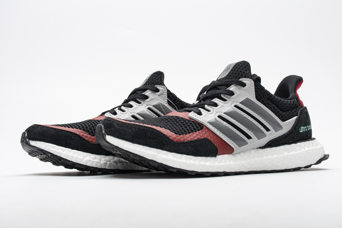 Adidas Ultra Boost S&L Black Grey Power Red