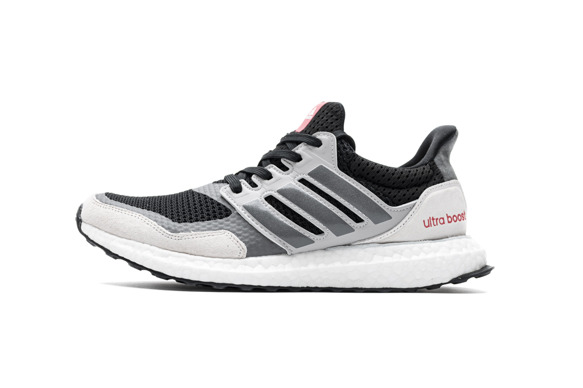 Adidas Ultra Boost S&L Black Grey Four Red