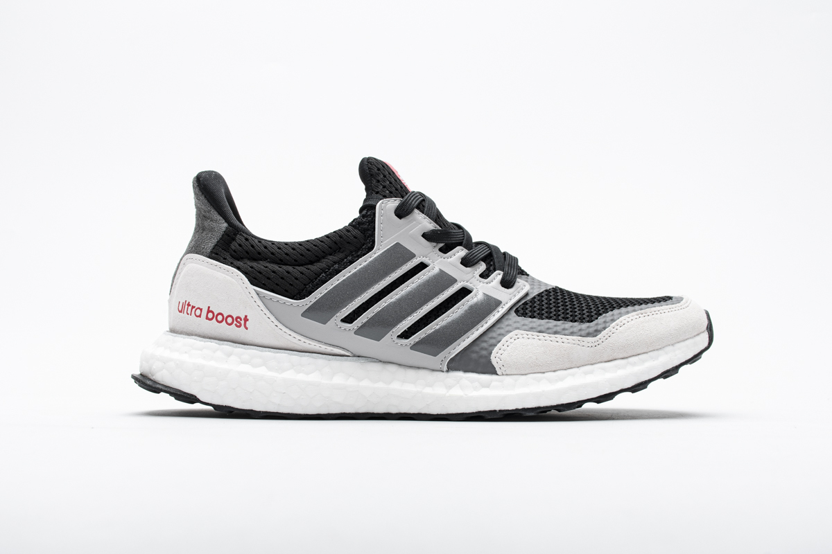 Adidas Ultra Boost S&L Black Grey Four Red