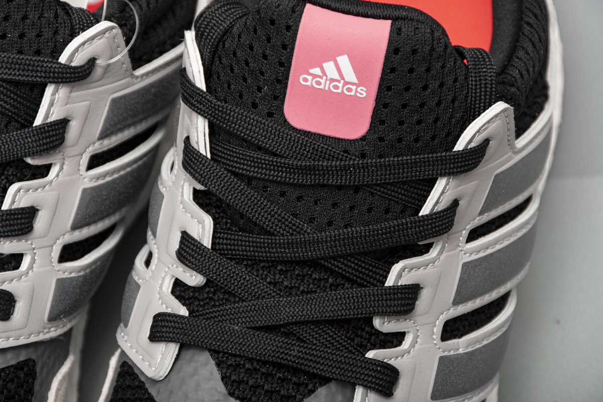 Adidas Ultra Boost S&L Black Grey Four Red