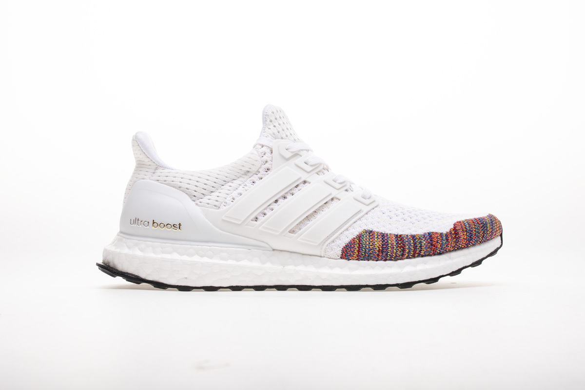 Adidas Ultra Boost 1.0 Multi-Color Toe White