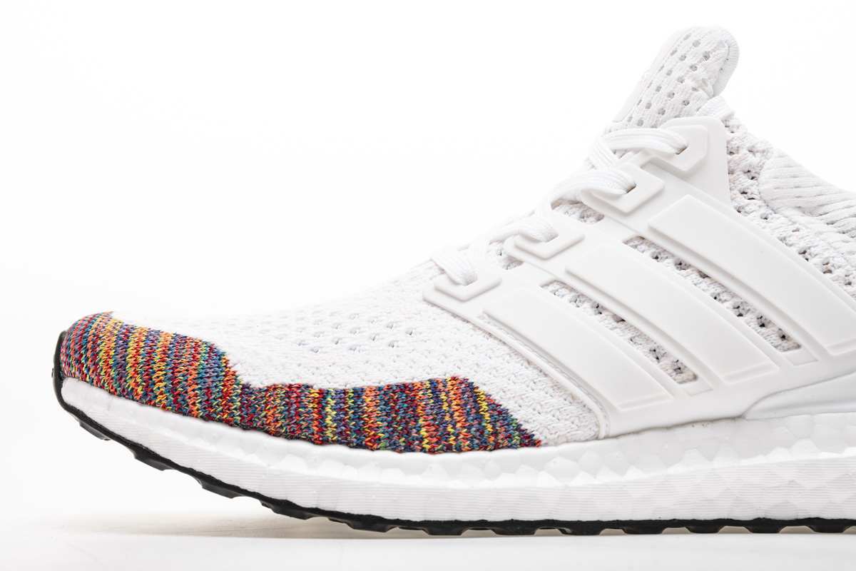 Adidas Ultra Boost 1.0 Multi-Color Toe White