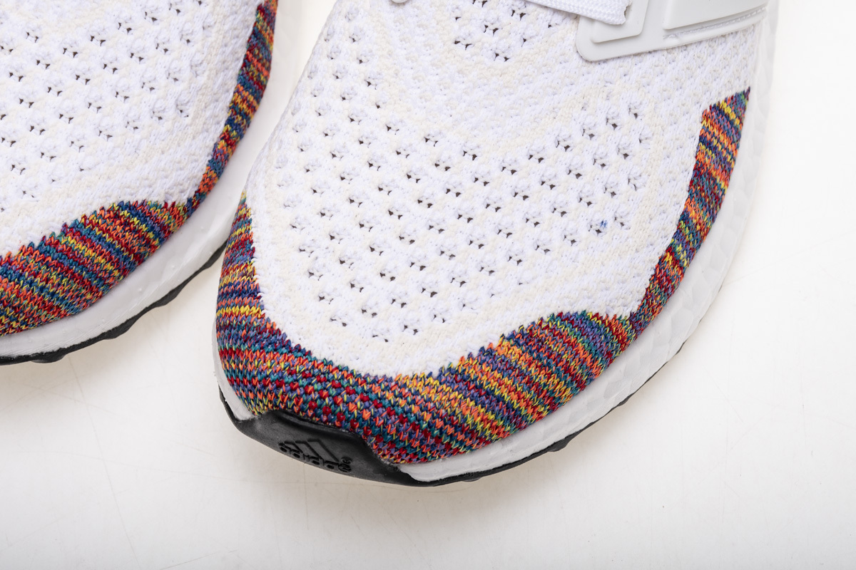 Adidas Ultra Boost 1.0 Multi-Color Toe White