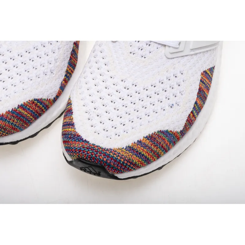 Adidas Ultra Boost 1.0 Multi-Color Toe White