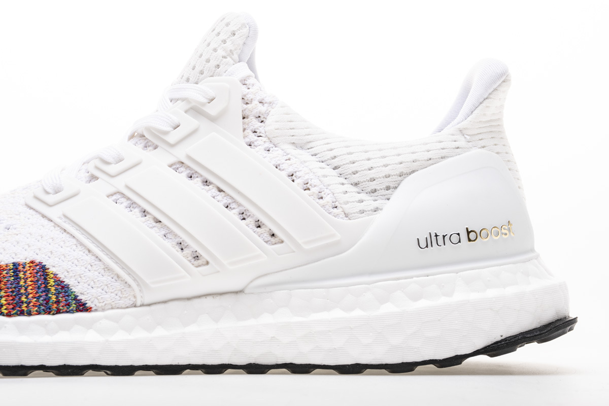 Adidas Ultra Boost 1.0 Multi-Color Toe White