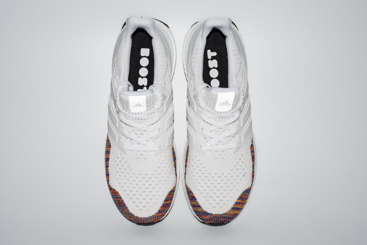 Adidas Ultra Boost 1.0 Multi-Color Toe White