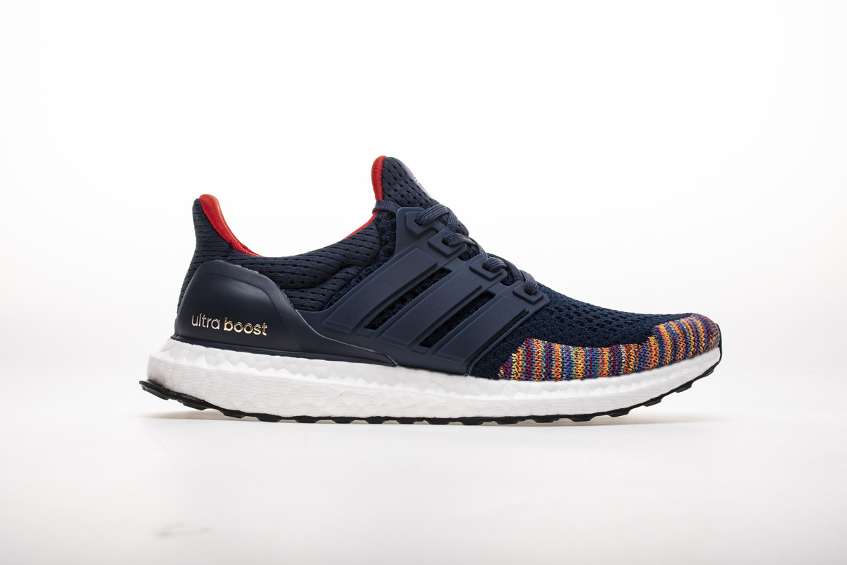 Adidas Ultra Boost 1.0 Multi-Color Toe Navy