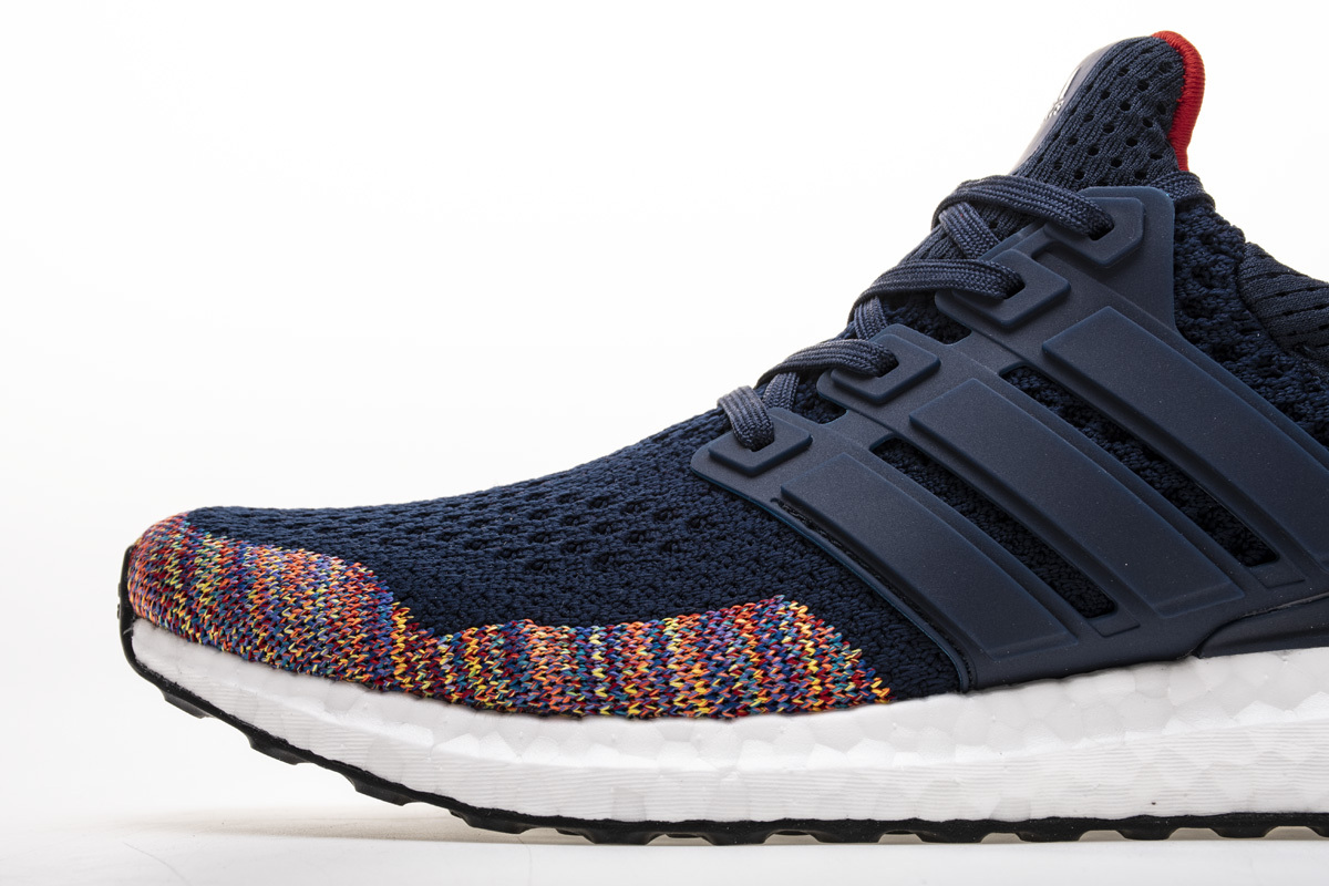 Adidas Ultra Boost 1.0 Multi-Color Toe Navy