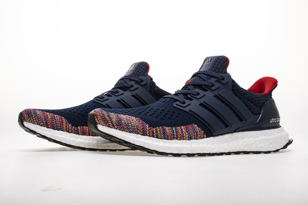 Adidas Ultra Boost 1.0 Multi-Color Toe Navy