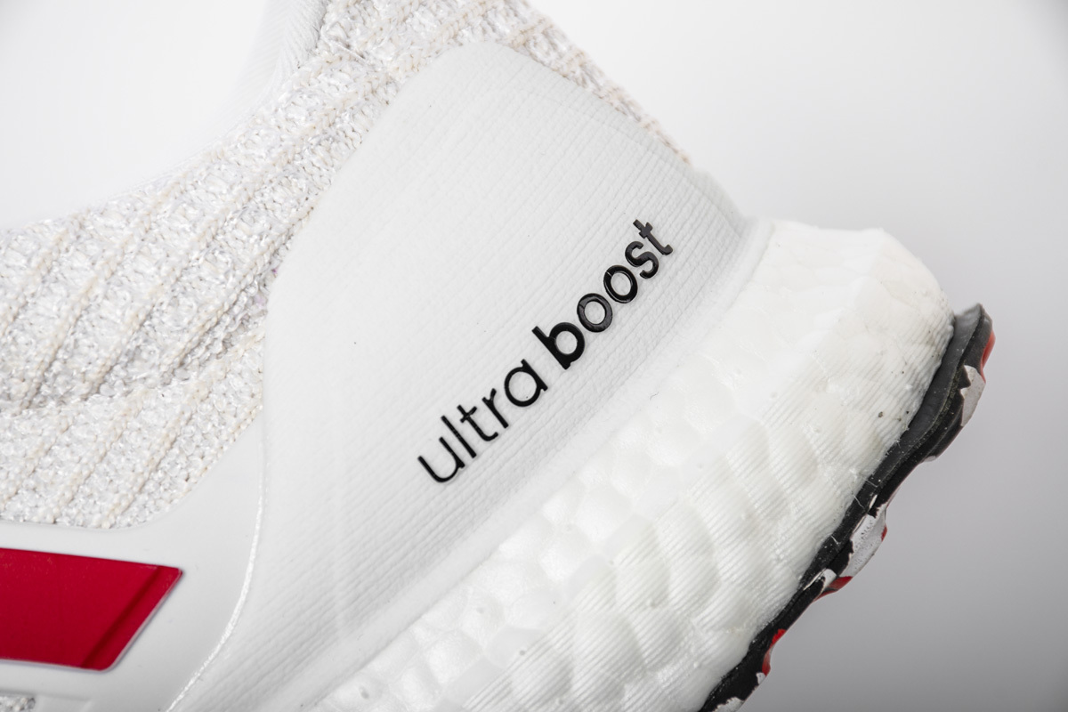 Adidas Ultra Boost 4.0 Cloud White Active Red