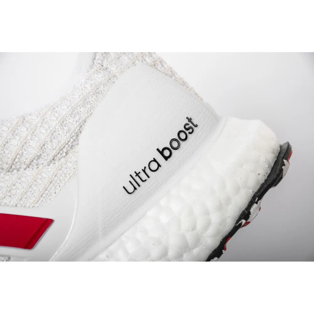 Adidas Ultra Boost 4.0 Cloud White Active Red