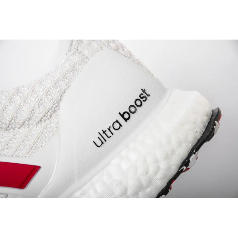 Adidas Ultra Boost 4.0 Cloud White Active Red