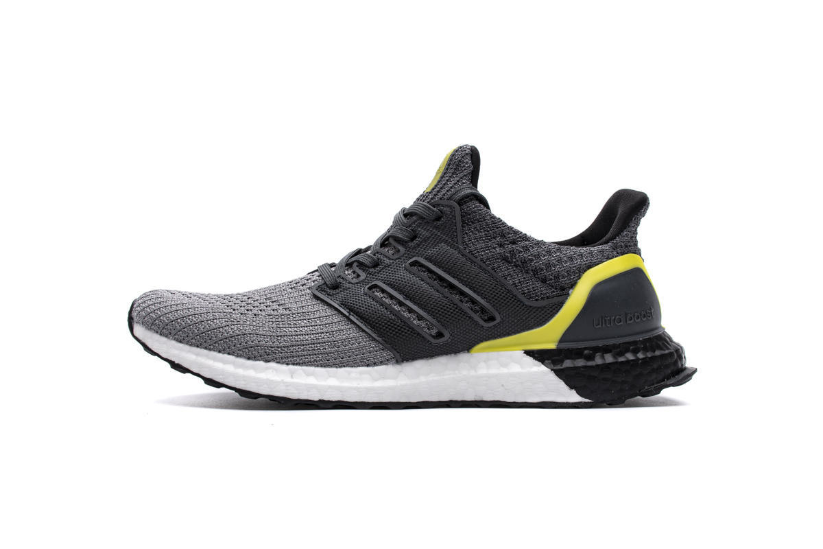 Adidas Ultra Boost 4.0 Grey Black Yellow