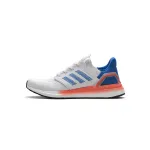 Adidas Ultra Boost 20 White Glory Blue Solar Red