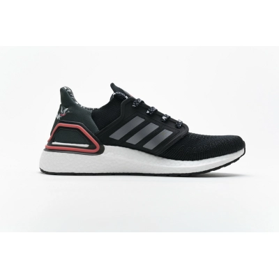 Adidas Ultra BOOST 20 Black White Red Violet FX8895 02