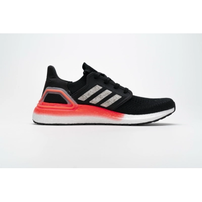 Adidas Ultra Boost 20 Core Black Signal Coral  EG0756 02
