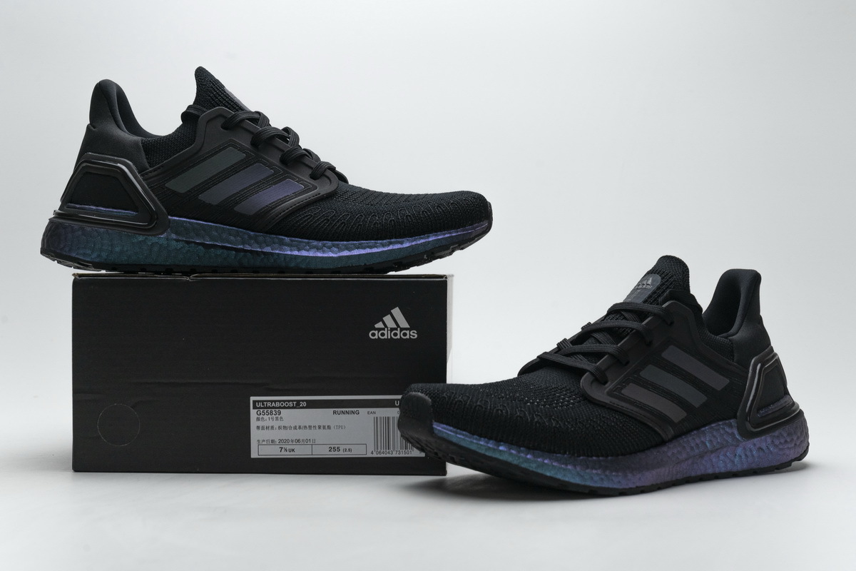 Adidas Ultra Boost 20 ISS US National Lab Core Black (GS)