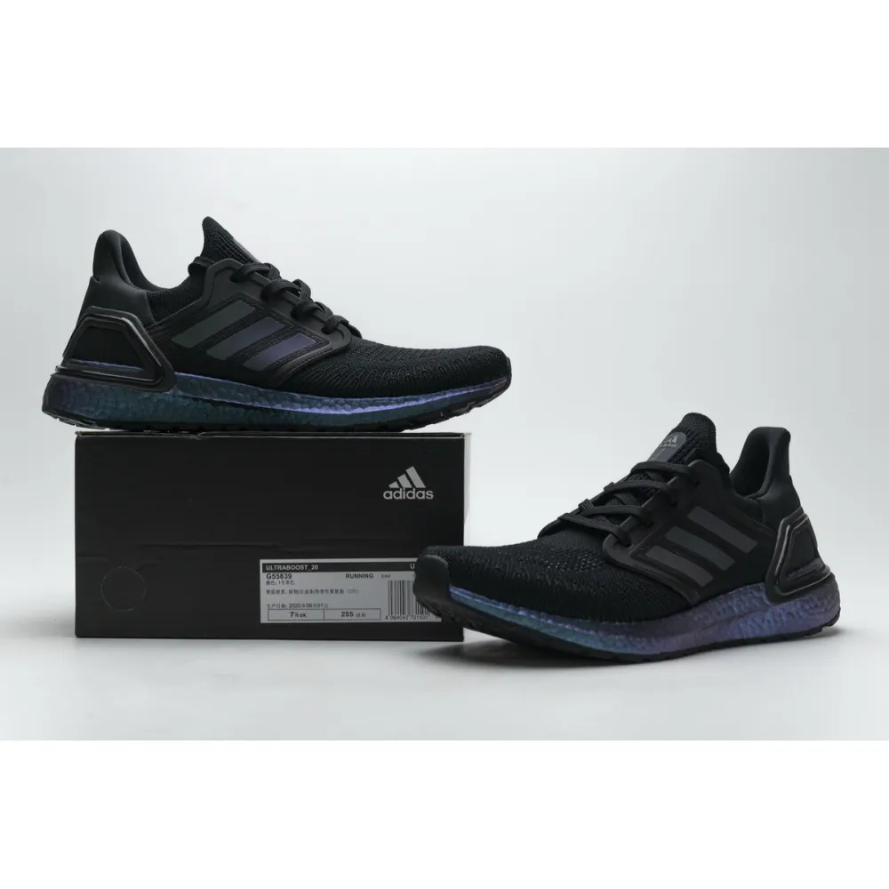 Adidas Ultra Boost 20 ISS US National Lab Core Black (GS)