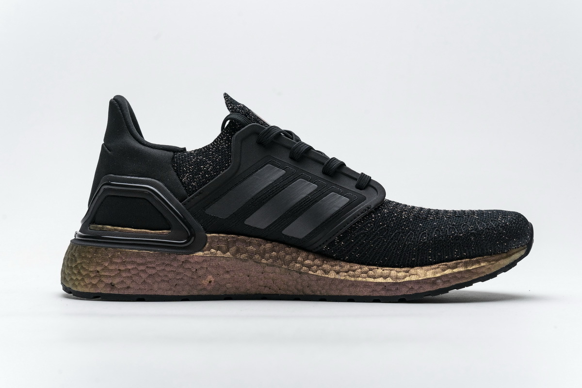 Adidas Ultra Boost 20 Black Signal Pink (GS) FV8335
