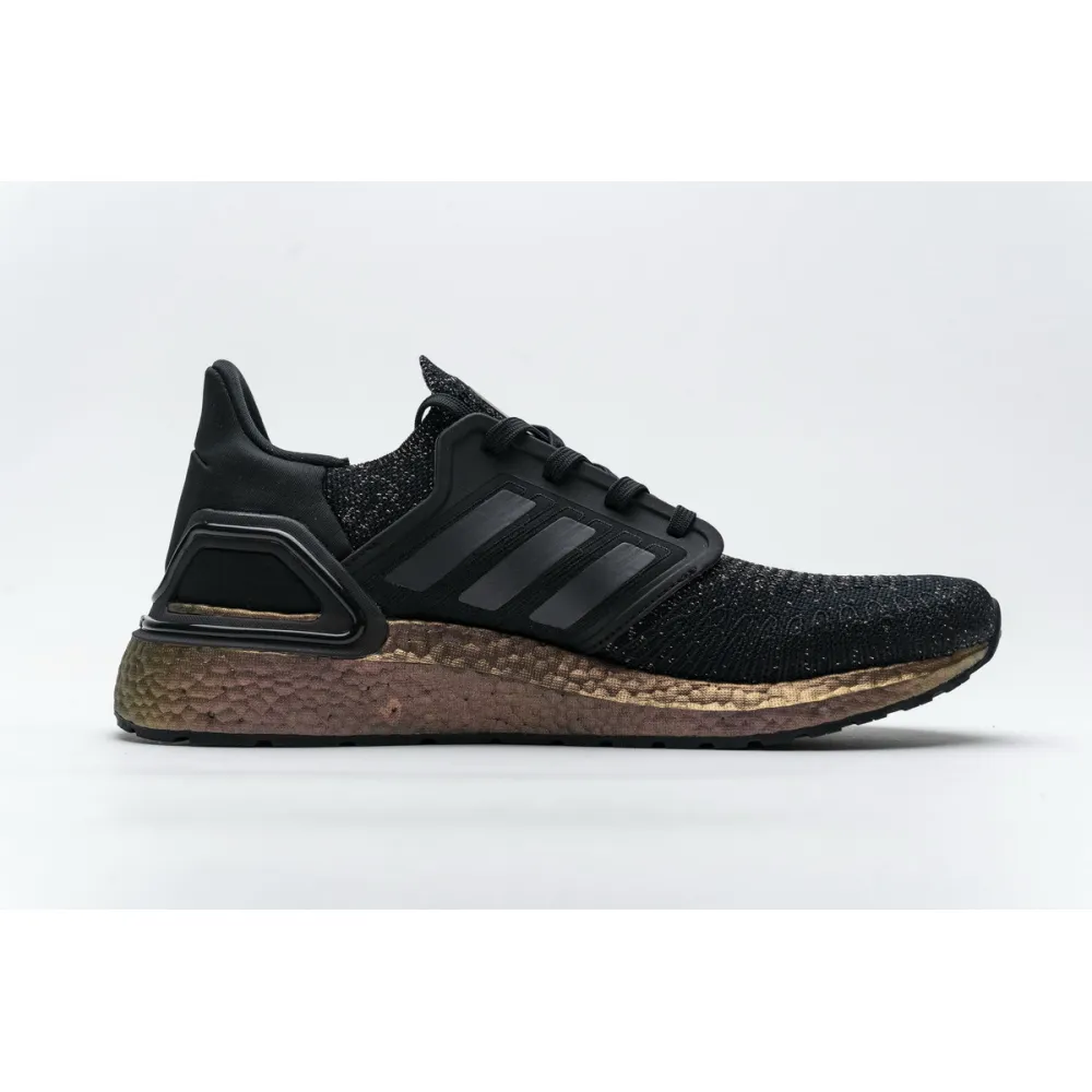 Adidas Ultra Boost 20 Black Signal Pink (GS) FV8335
