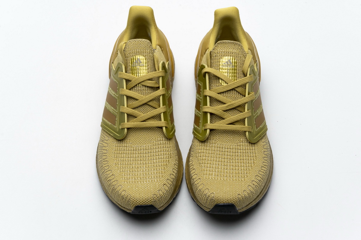 Adidas Ultra Boost 20 Gold Metallic