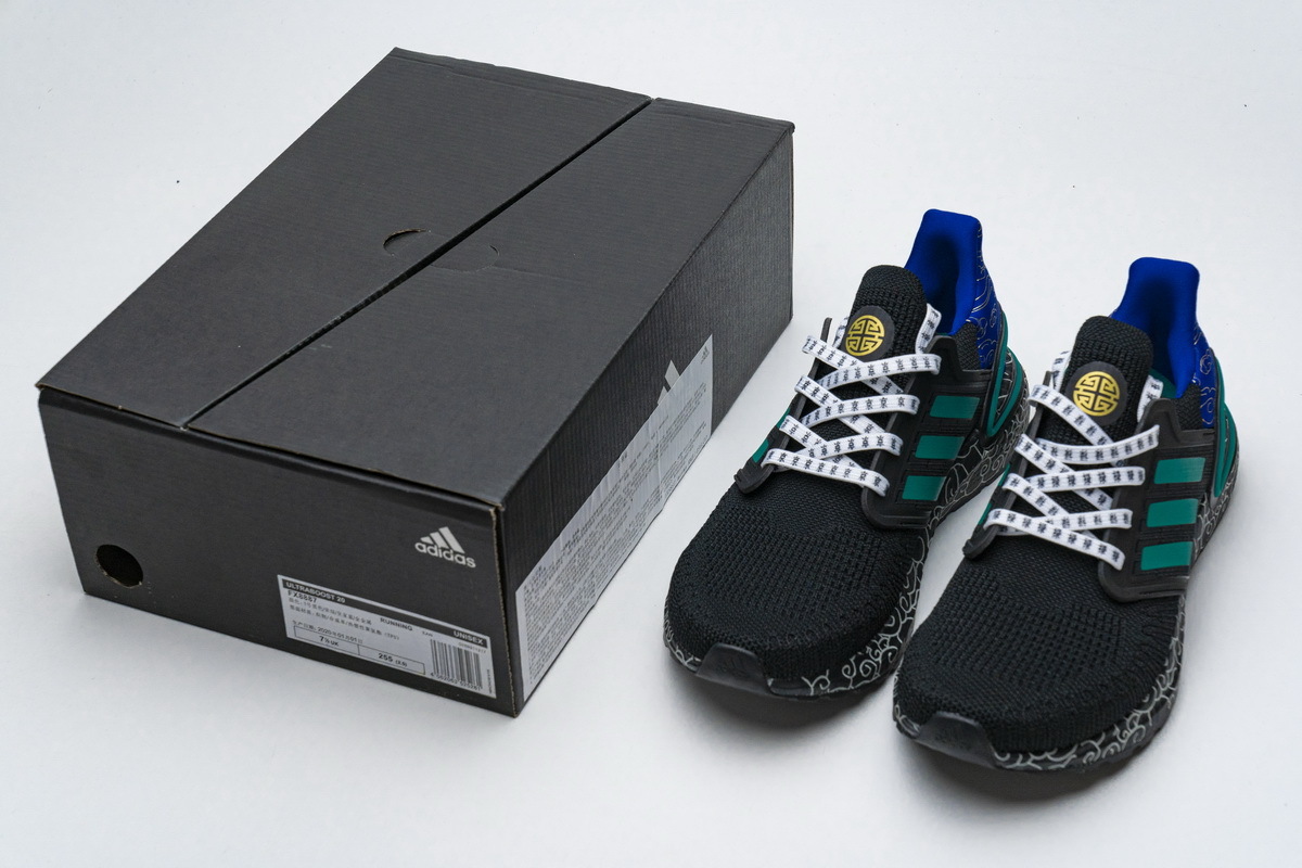 Adidas Ultra BOOST 20 Black Glory Green