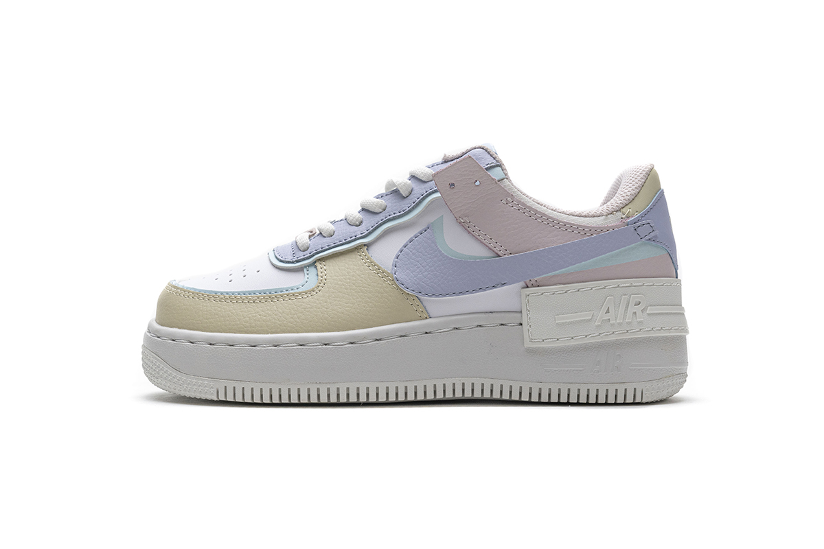 Nike Air Force 1 Shadow White Glacier Blue Ghost (W)