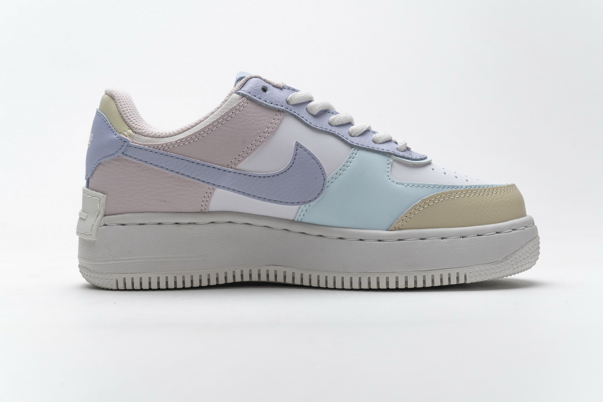 Nike Air Force 1 Shadow White Glacier Blue Ghost (W)