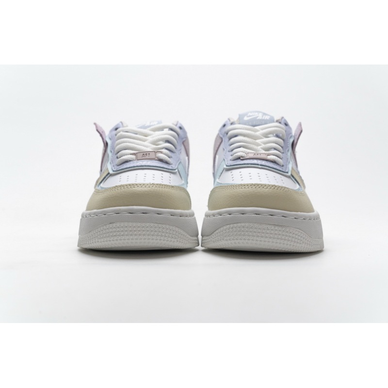 Nike Air Force 1 Shadow White Glacier Blue Ghost (W)