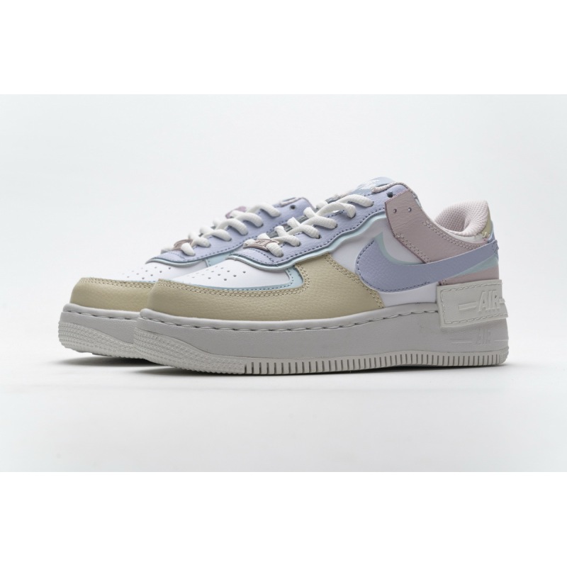 Nike Air Force 1 Shadow White Glacier Blue Ghost (W)