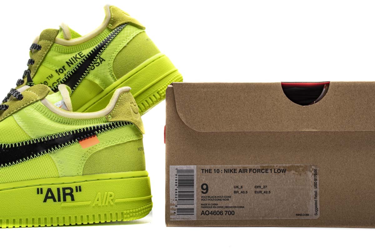 Nike Air Force 1 Low Off-White Volt