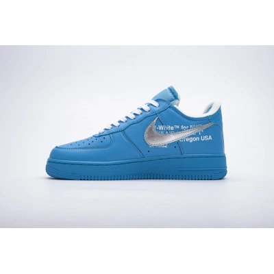 Nike Air Force 1 Low Off-White MCA University Blue  CI1173-400 01