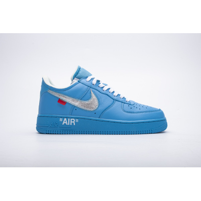 Nike Air Force 1 Low Off-White MCA University Blue  CI1173-400 02