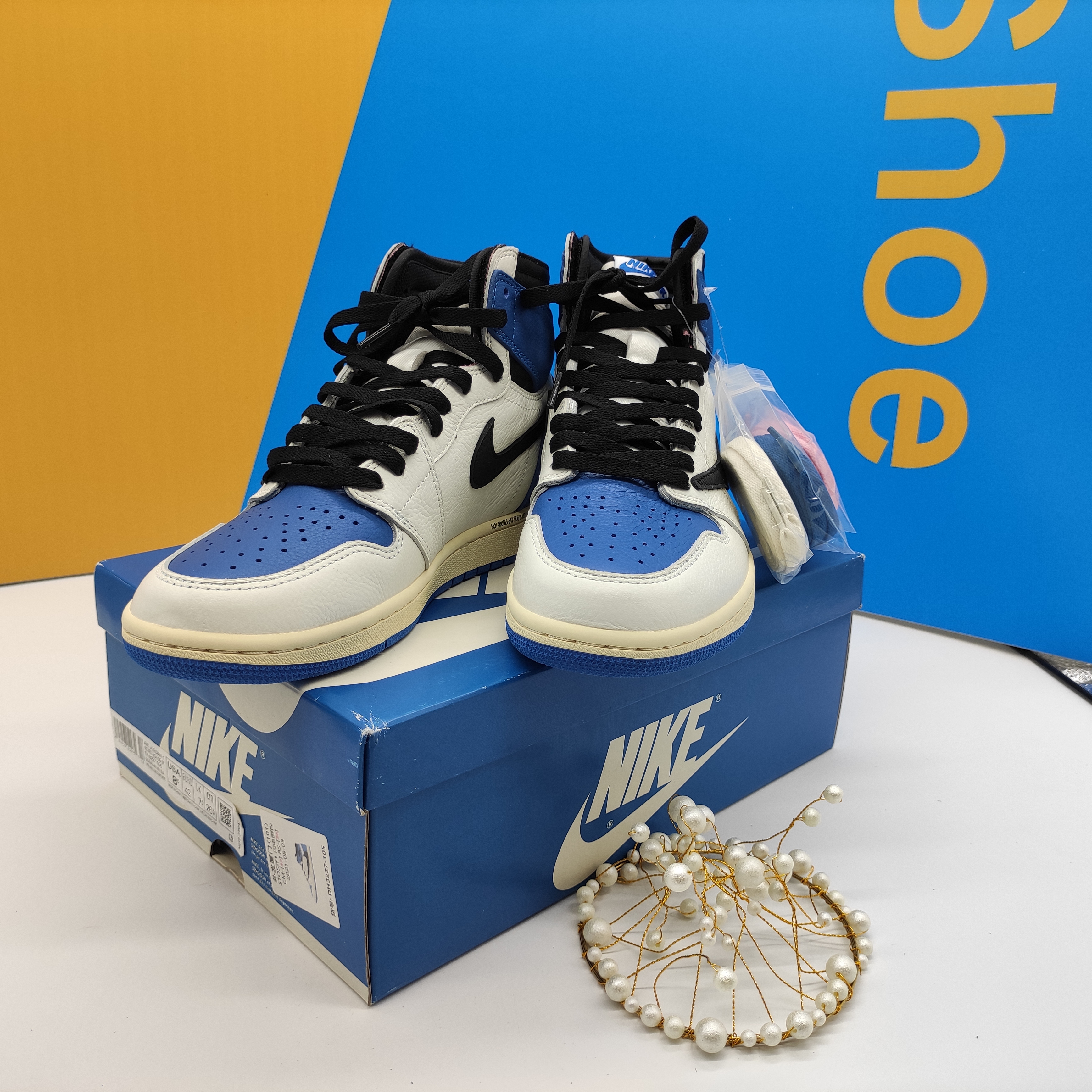 Og Tony Fragment x Travis Scott x Air Jordan 1 High OG Military DH3227-105