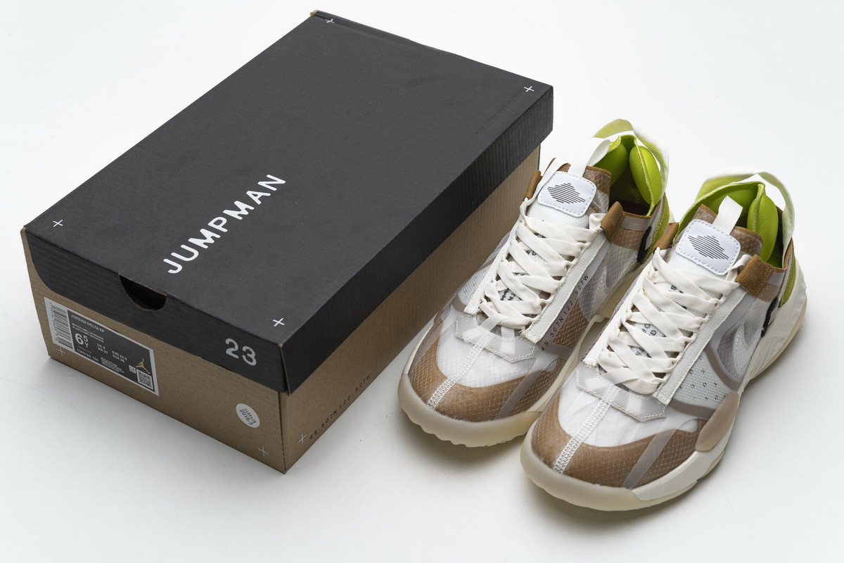 Jordan Delta SP White Brown Green