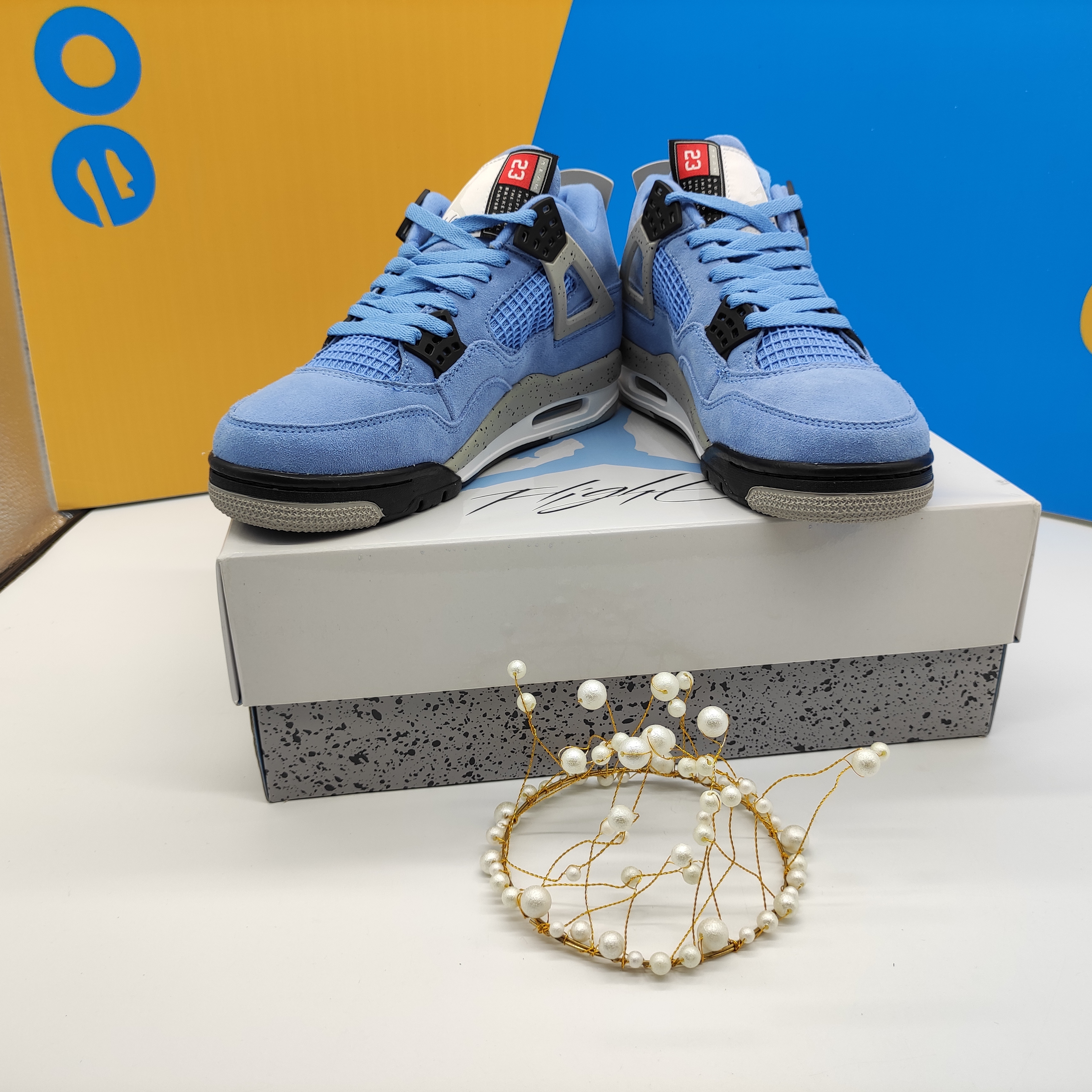 Og Tony Air Jordan 4 SE University Blue  CT8527-400