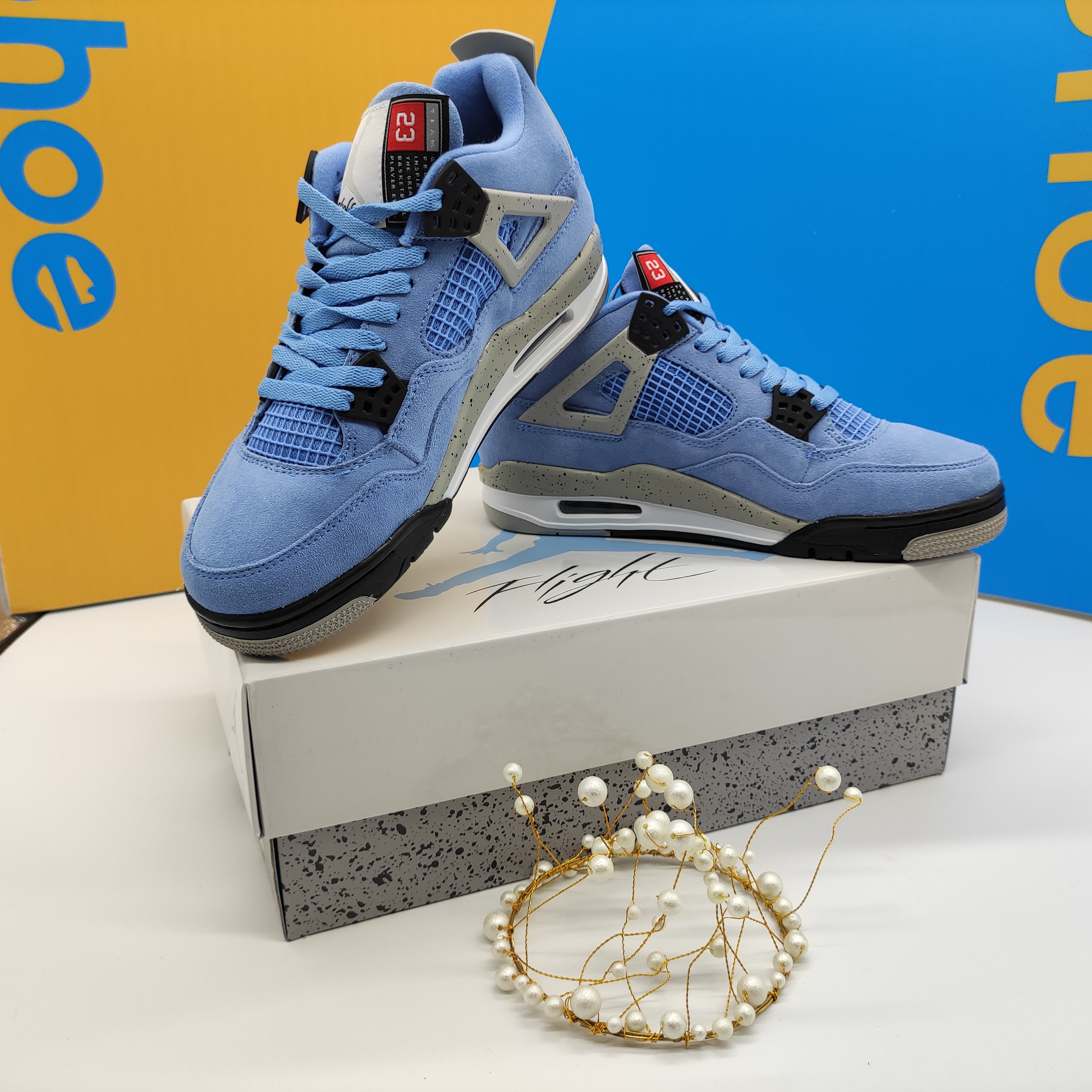 Og Tony Air Jordan 4 SE University Blue  CT8527-400