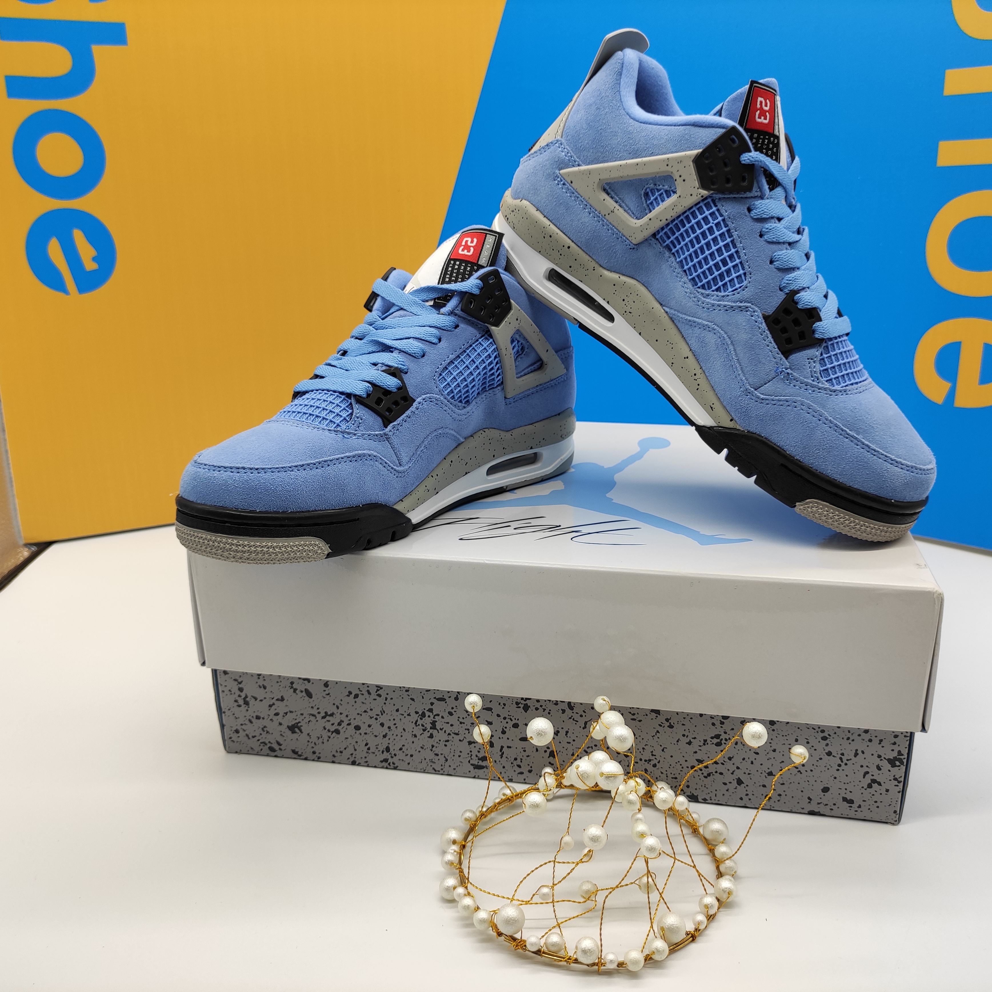 Og Tony Air Jordan 4 SE University Blue  CT8527-400