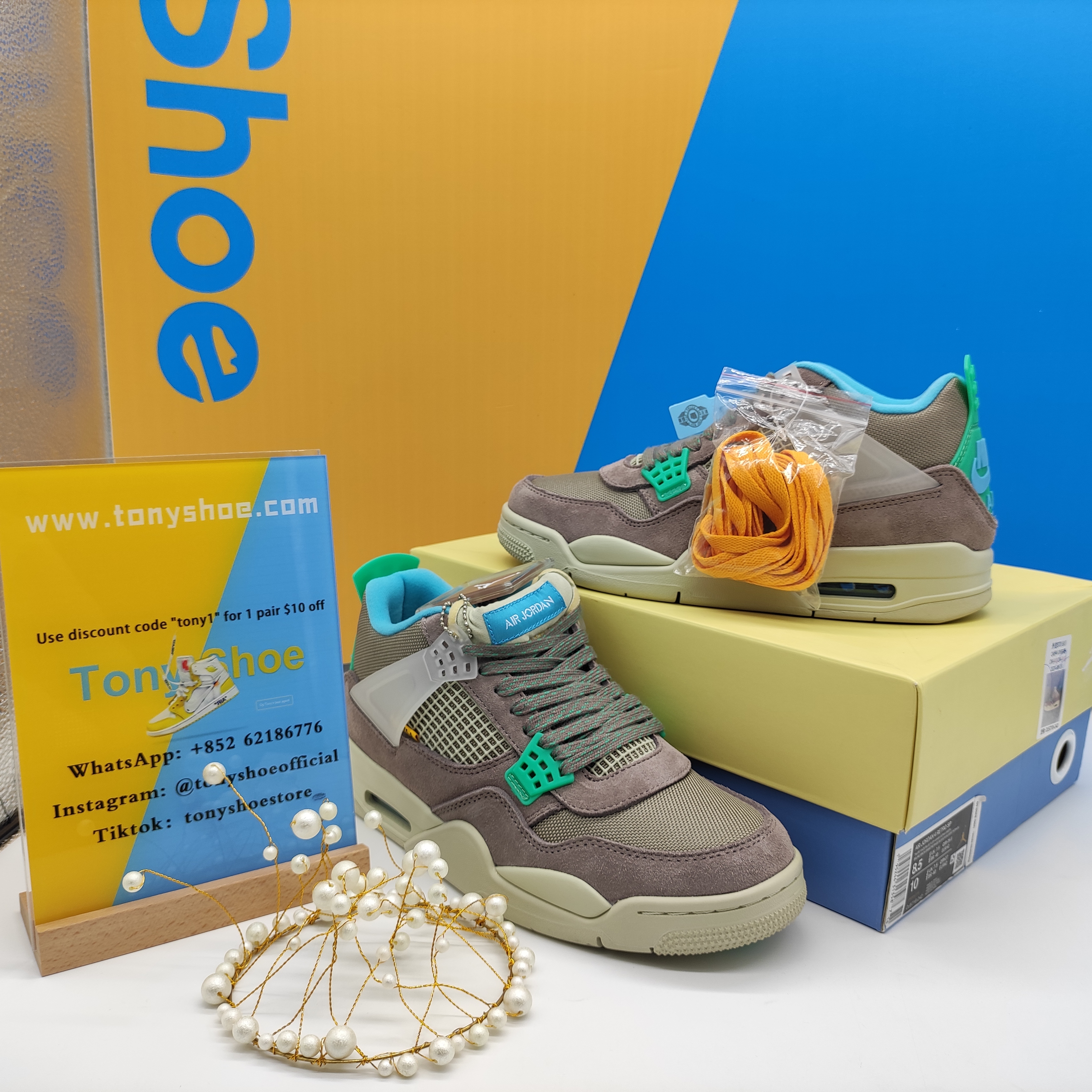 Air Jordan 4 Retro SP 30th Anniversary Union Taupe Haze