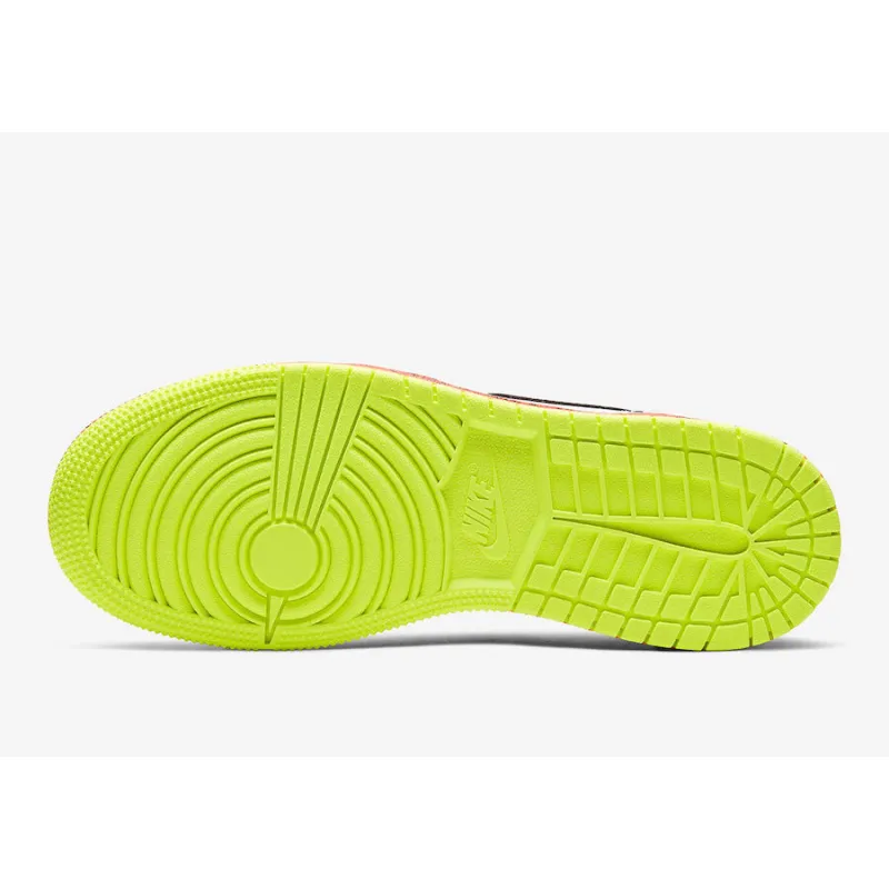 Air Jordan 1 Low Multi-Color Midsoles White (GS)