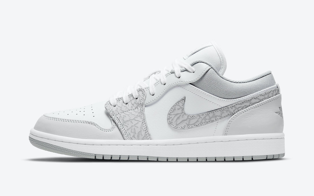 Air Jordan 1 Low PRM Smoke Grey Elephant