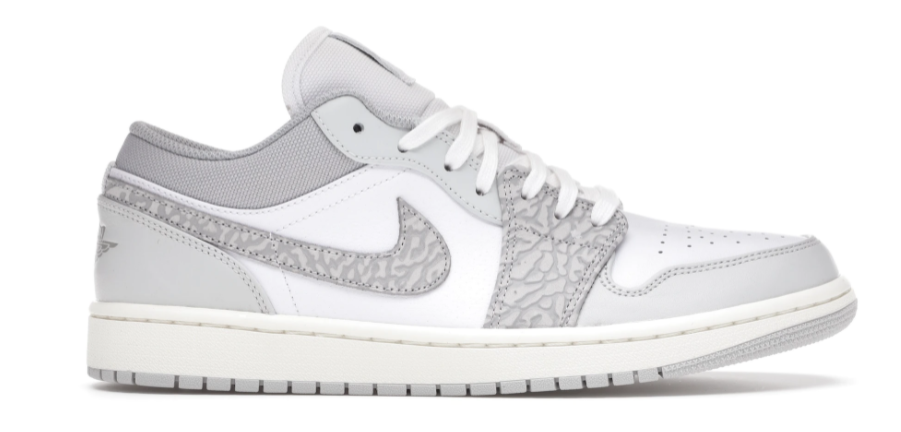 Air Jordan 1 Low PRM Smoke Grey Elephant