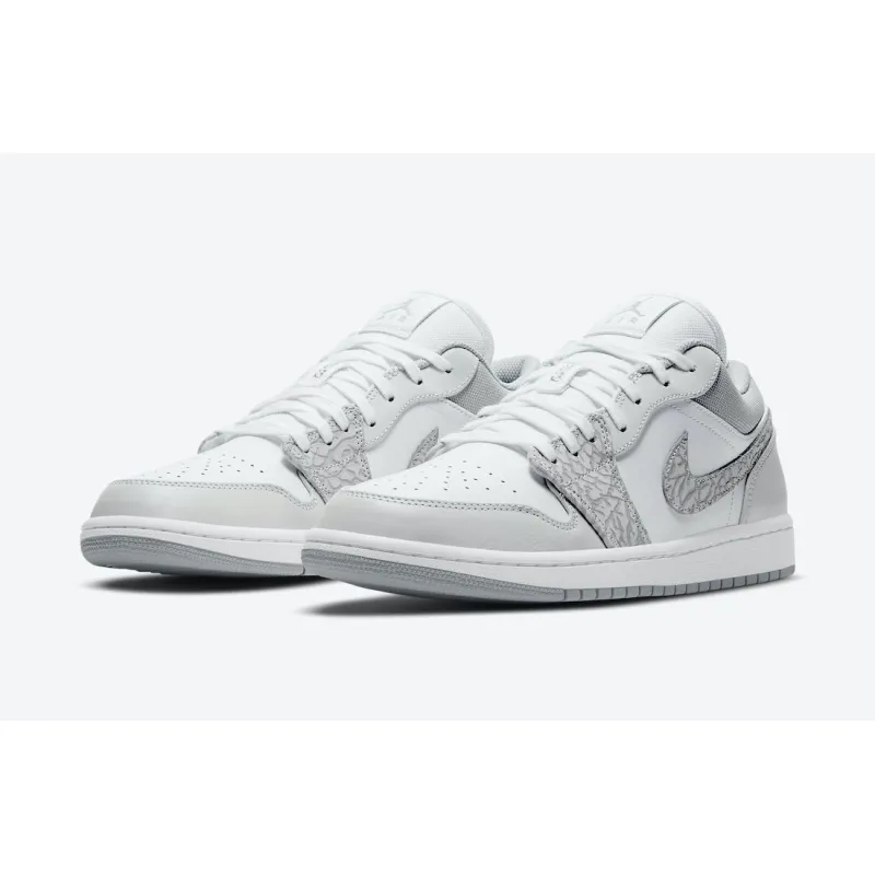 Air Jordan 1 Low PRM Smoke Grey Elephant