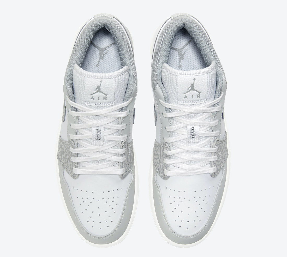 Air Jordan 1 Low PRM Smoke Grey Elephant