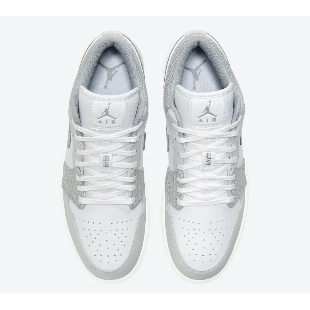 Air Jordan 1 Low PRM Smoke Grey Elephant